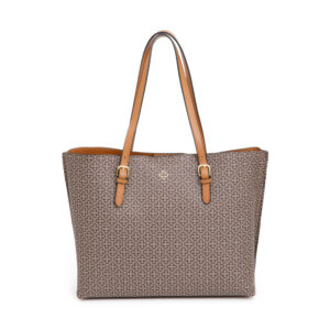 BOLSA GRANDE SHOPPER CARAMELO MONOGRAMA